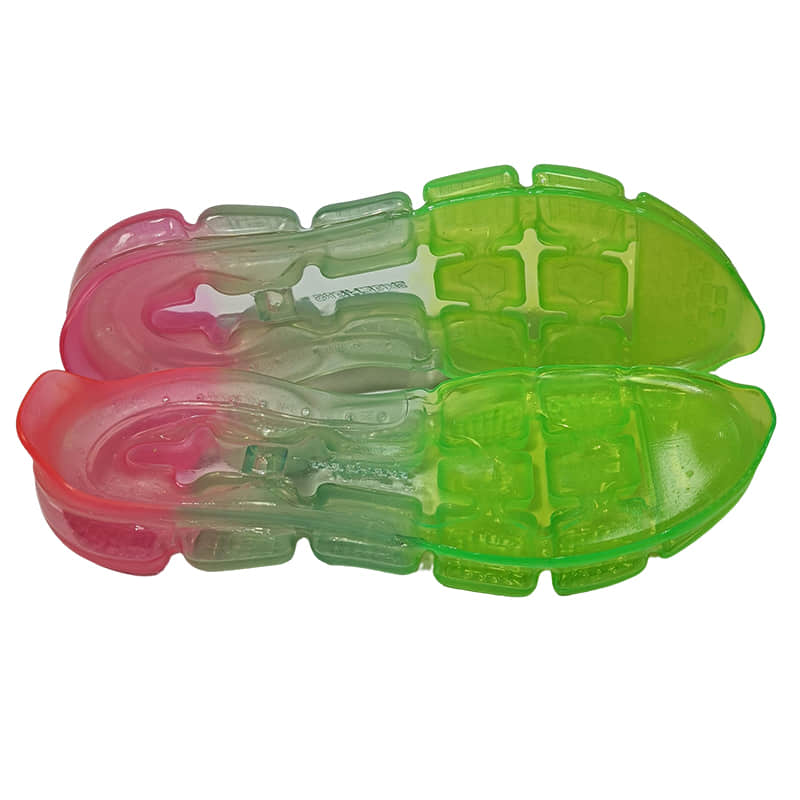 inflatable outsole tricolor