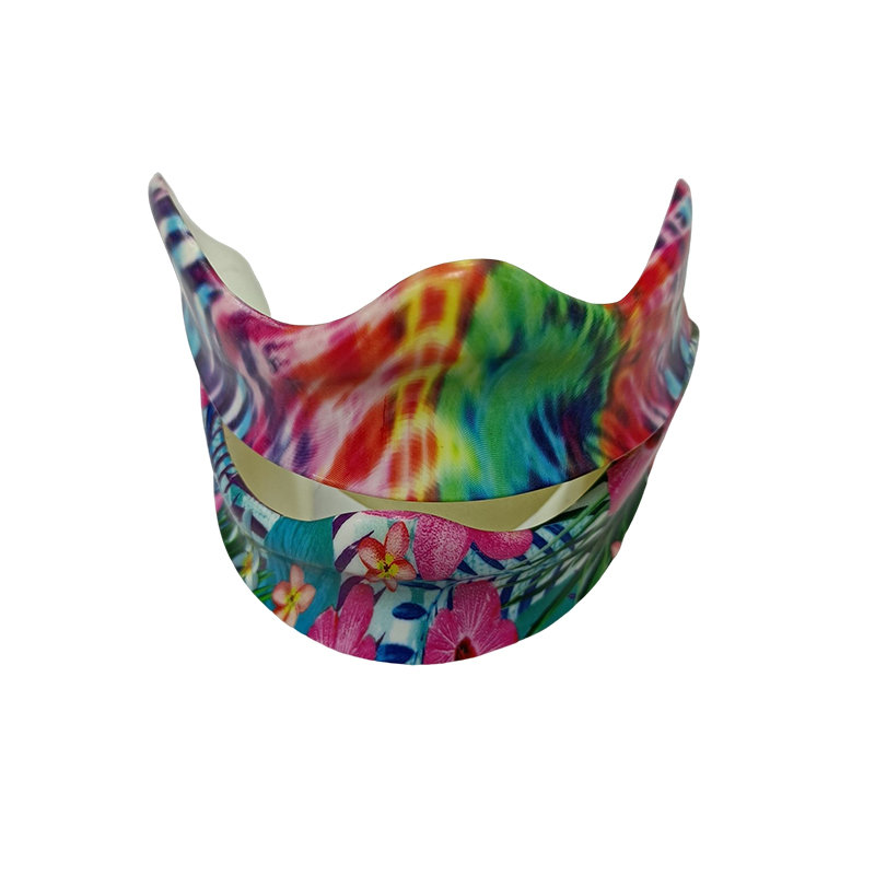 colored back collar