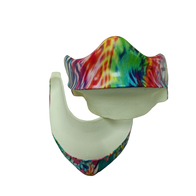 colored back collar