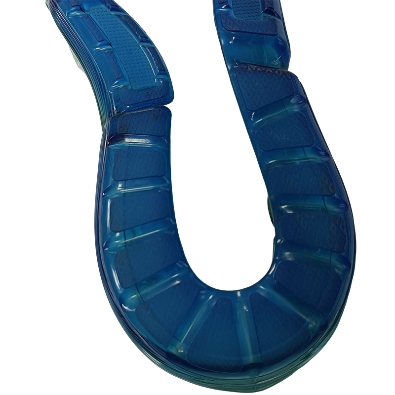 blue edge surrounding outsole