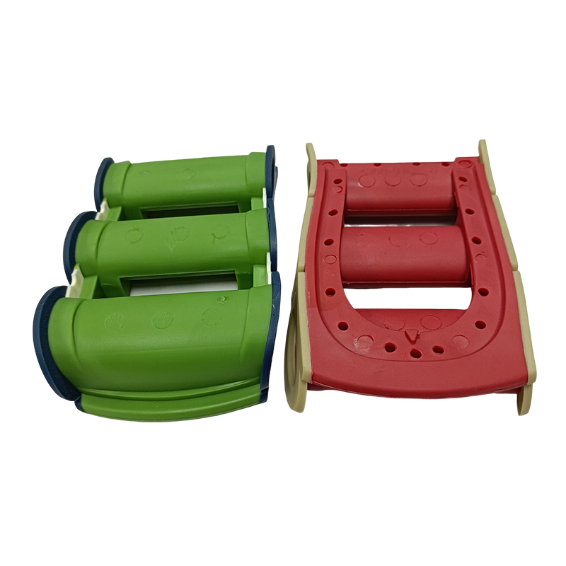 Three-hole shock absorber outsole