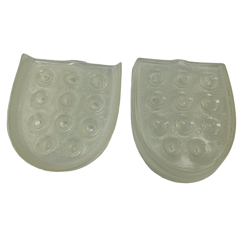 Flat heel inflatable sole