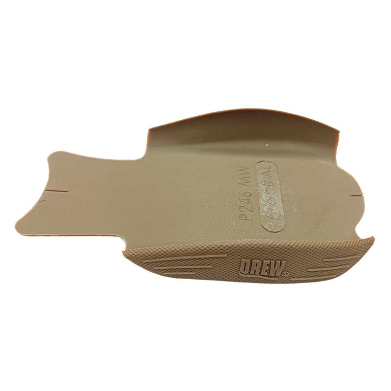 Midsole back brown