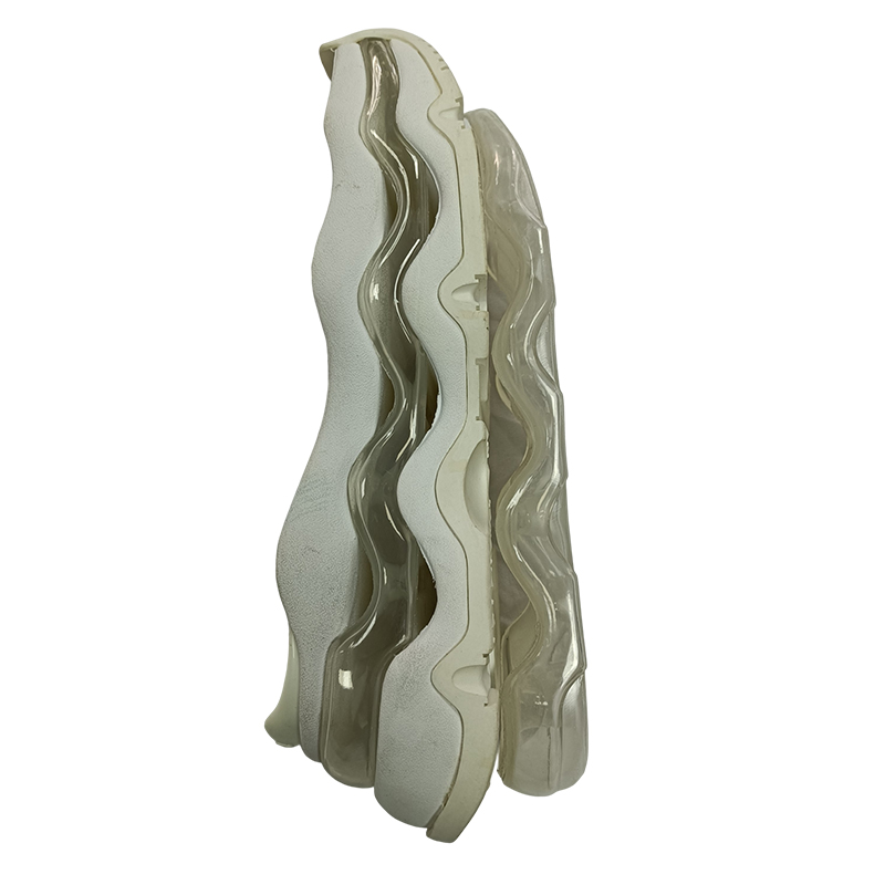 Undulating air cushion