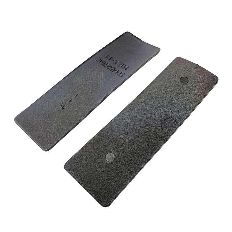 Midsole arch rectangular black