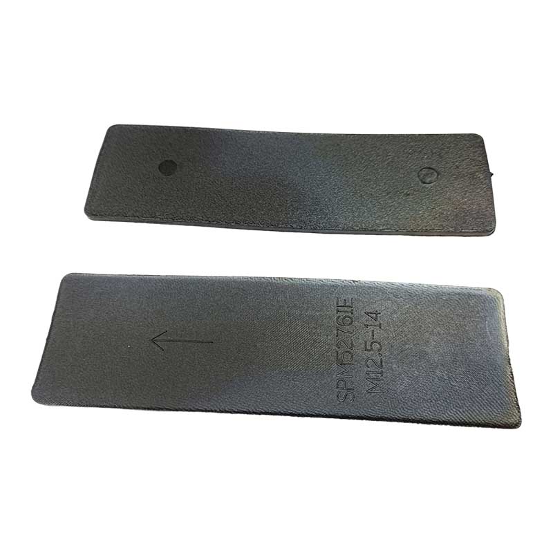 Midsole arch rectangular black