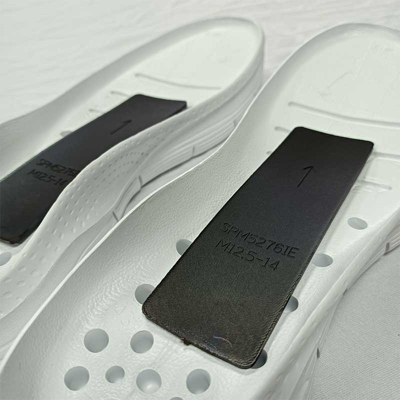Midsole arch rectangular black