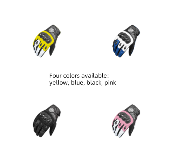 Leather motorcycle gloves(Inter Milan-1)