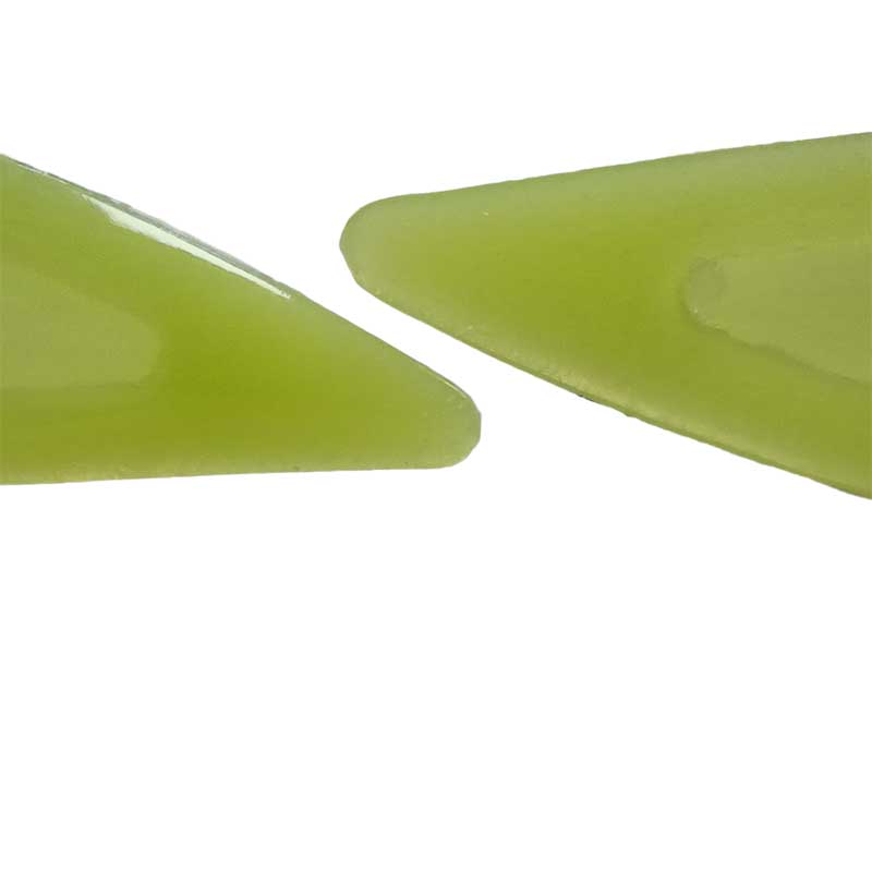 Back collar trim light green