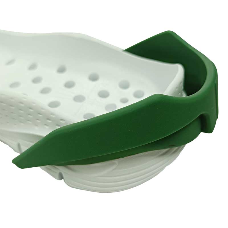 Back collar dark green